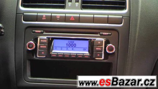 Autoradio rcd210 pro vozy VW – fotografie 1