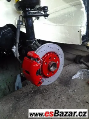 Brzdiče + kotouče zimmermann opel kadett e/astra f gsi 16v