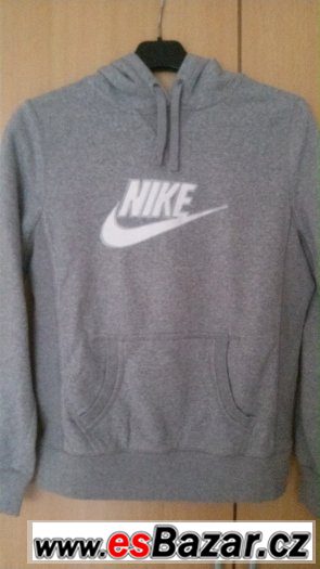 Šedá mikina Nike – fotografie 1