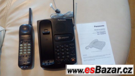Zanovni bezdrátový telefon panasonic – fotografie 1