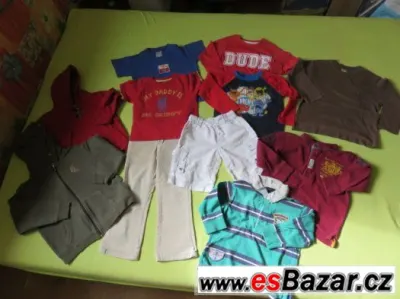 Balíček oblečení pro kluka vel.104