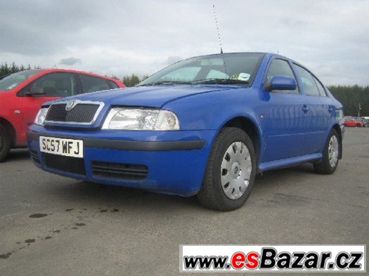 Octavia 1,9 TDI dovoz Anglie volant vpravo – fotografie 1