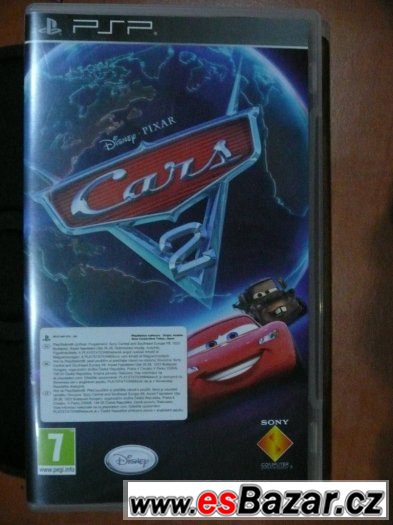 hra na PSP- Cars 2 – fotografie 1