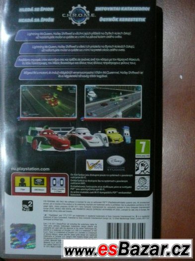 hra na PSP- Cars 2 – fotografie 2