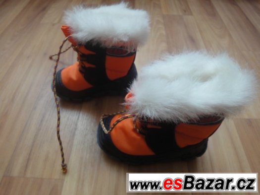 Dětské zimní boty Olang Ron vel. 19. Délka stélky cca 12cm. – fotografie 2