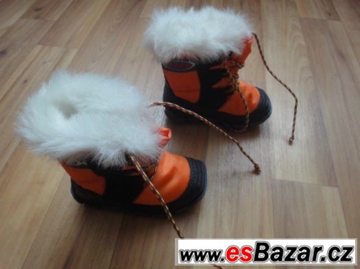 Dětské zimní boty Olang Ron vel. 19. Délka stélky cca 12cm. – fotografie 3