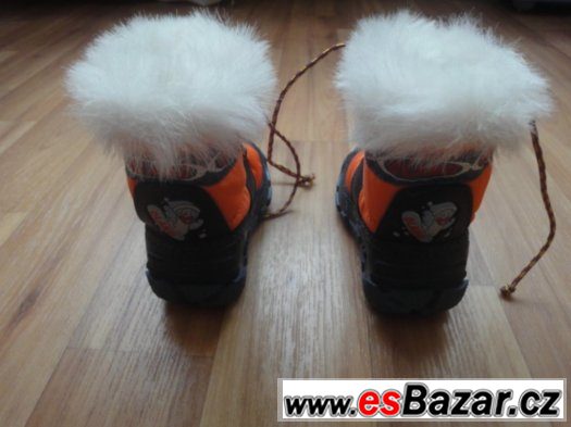 Dětské zimní boty Olang Ron vel. 19. Délka stélky cca 12cm. – fotografie 4