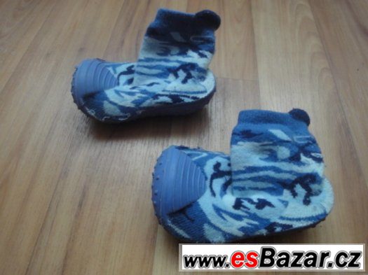 Dětské bačkůrky. Délka stélky cca 11,5cm. Dětské boty, capáč – fotografie 3