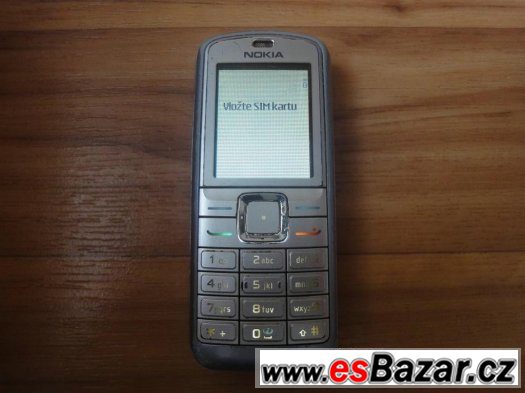 Prodám Nokii 6070 + nová baterie BL-5B, telefon jde zapnout, – fotografie 1