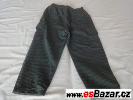 Dětské kalhoty vel. 116. Délka 65cm, pas 0-40cm na šňůrku. D – fotografie 2