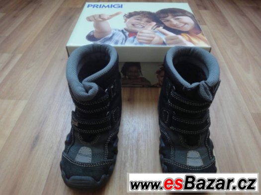 Značkové zimní boty Primigi z Gore-Tex vel. 25. Délka stélky – fotografie 1