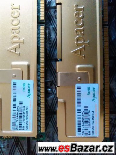 Pameti DDR2 Apacer – fotografie 1