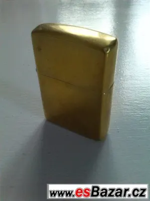 stary zapalovac ZIPPO MOSAZ
