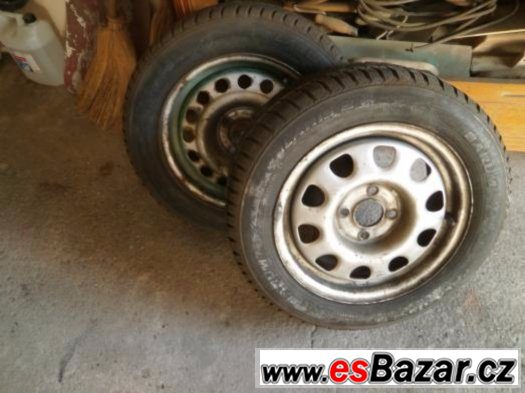 Zimní pneu s disky R14 4x100 – fotografie 1