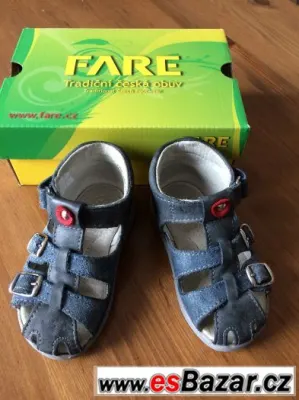 FARE sandalky vel. 22 - nošeny pouze jako bačkůrky