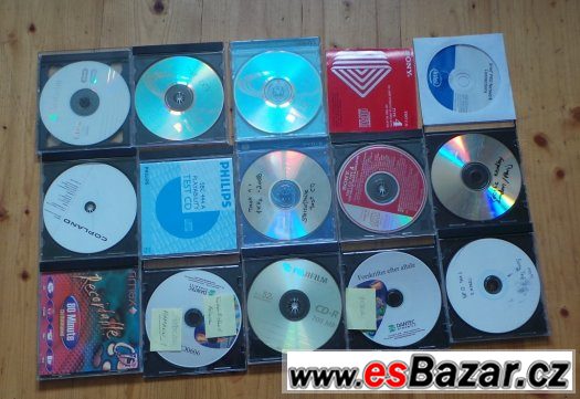 krabice Audio testovacích CDček – fotografie 1