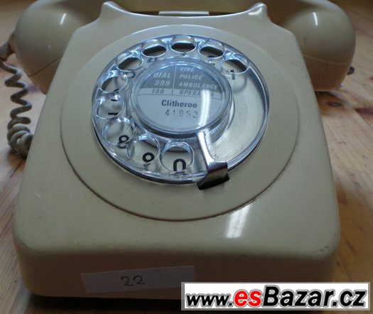 Britsky telefon - funkcni – fotografie 3