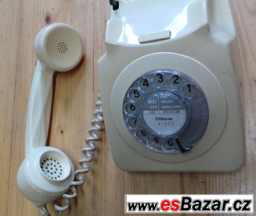 Britsky telefon - funkcni – fotografie 5