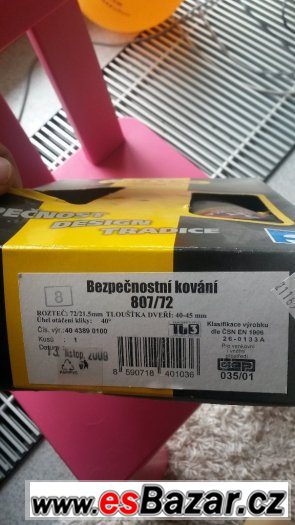 Bezpečnostní kování Rostex – fotografie 1