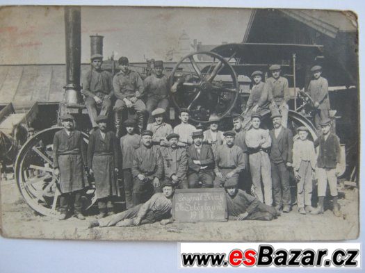 Benešov pohlednice M.Schonbaum RU památník Tyršova ulice – fotografie 1