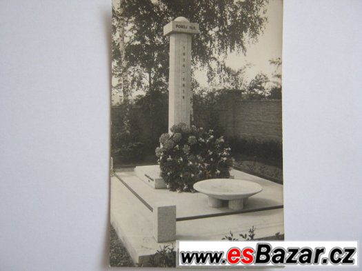 Benešov pohlednice M.Schonbaum RU památník Tyršova ulice – fotografie 3