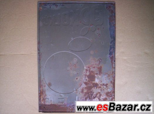 ODKOLEK stará plechová cedule 50x35 cm – fotografie 2