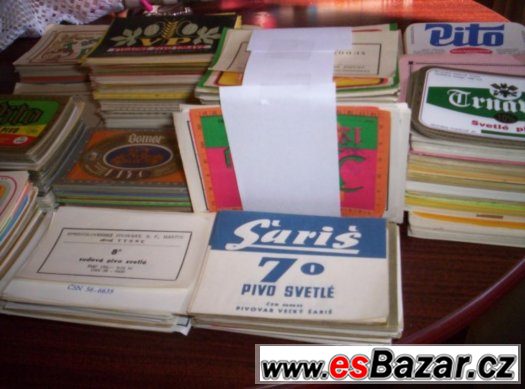 sbírka pivních etiket Slovensko + přebytky 12000ks – fotografie 5