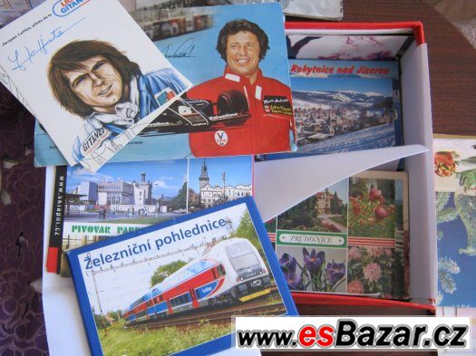 pohledy,sbírka rozličných pohlednic 1000ks – fotografie 4