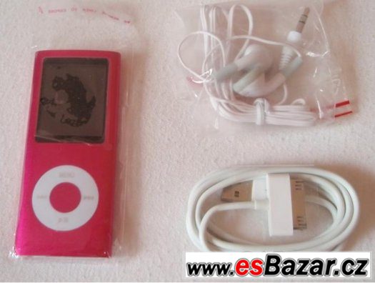 Přenosný MP3 MP4 přehrávač 8GB LCD + 3,5 jack sluchátka nový – fotografie 1