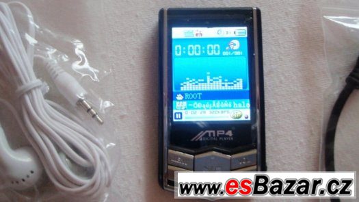 Přenosný MP4/MP3 LCD přehrávač 2,5jack 8GB paměť nový – fotografie 3