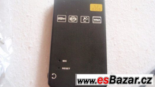 Přenosný MP4/MP3 LCD přehrávač 2,5jack 8GB paměť nový – fotografie 4