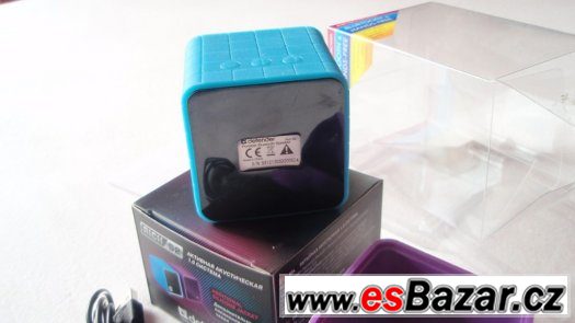 Bluetooth přenosný reproduktor audio bezdrátový 3,5jack nový – fotografie 4
