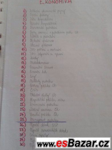 Prodám maturitní otázky – fotografie 2