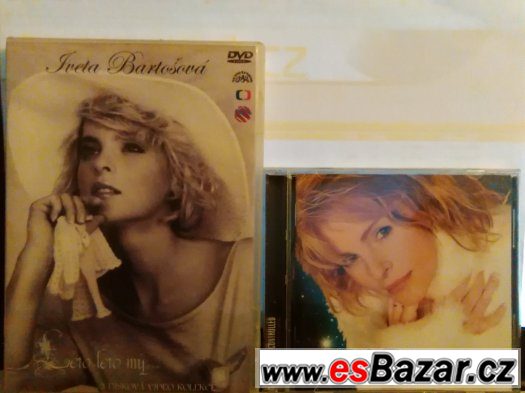 Iveta Bartošová - Sbírka CD a DVD – fotografie 1