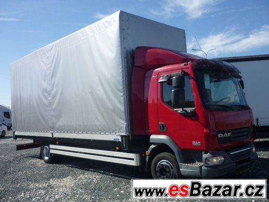DAF LF 45.220  12 tun, valník s plachtou – fotografie 1