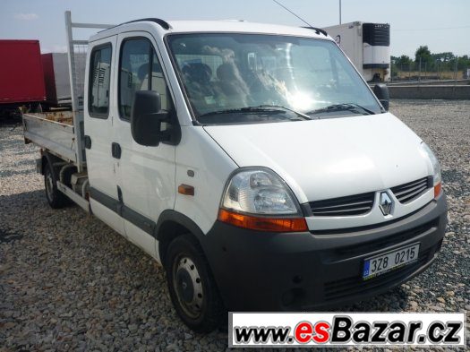 RENAULT MASTER 2,5 DCI 7 míst + sklápěč – fotografie 3