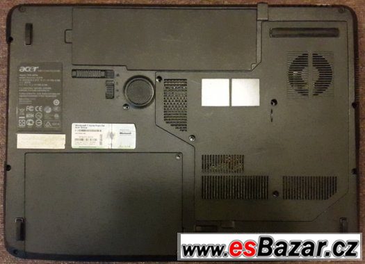 notebook Acer Aspire 7520g, 17,1" – fotografie 4