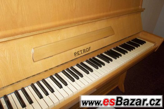 Pianino Petrof s dopravou zdarma.  -prodáno- – fotografie 4
