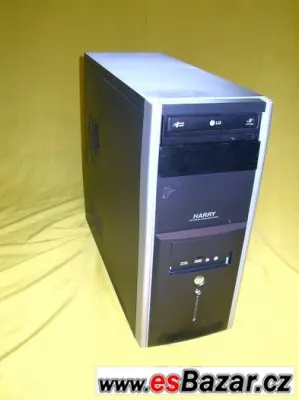 PC skříň+zdroj 300W+DVD RW mechanika-prodám.