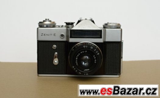 Zenit-E s objektivem Industar 3,5/50, závit M42 – fotografie 1