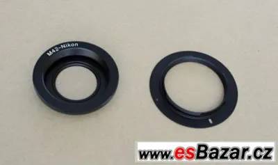Redukce bajonet Nikon na závit M42
