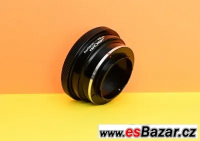 Redukce pro objektivy Pentacon na těle Nikon
