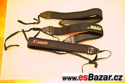 Popruhy pro Canon, nikon, Lumix, Fujifilm a jiné – fotografie 1
