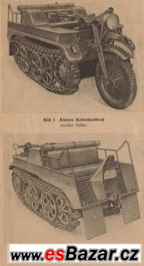 Koupím díly NSU HK 101 Kettenkrad – fotografie 1