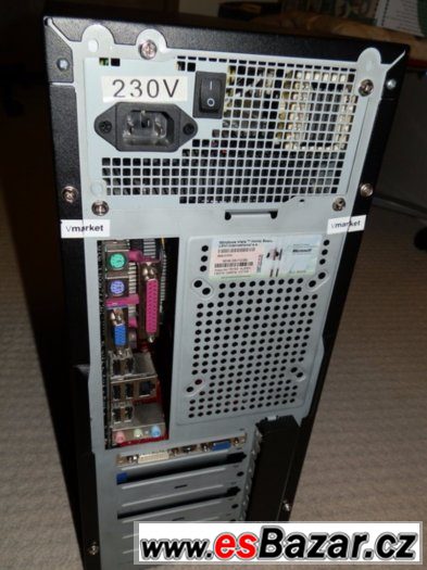 P4 2,8 GHz, 1 GB RAM, 250 GB HDD, monitor Acer 17" – fotografie 5