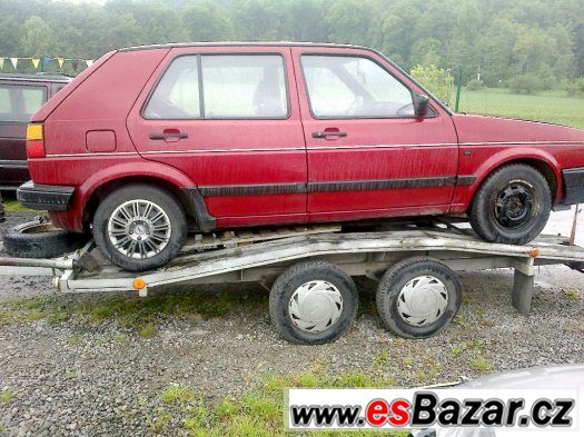 VW Golf 2 náhradní díly – fotografie 1