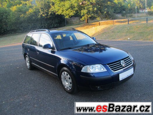 VW Passat Variant 1.9TDi r.v.2004 96Kw-havarované – fotografie 1