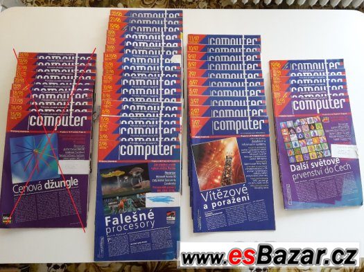 Časopisy Computer - r. 96, 97 a další – fotografie 1