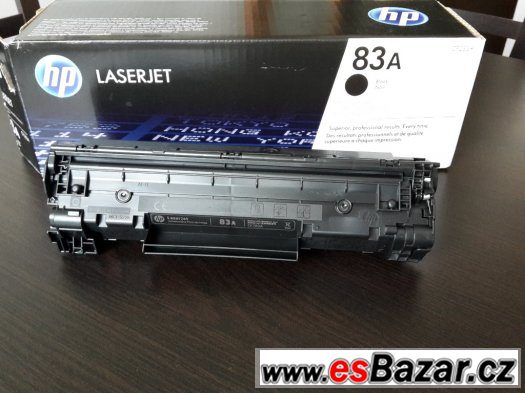 Toner HP 83A (CF283A) - prázdný, k naplnění – fotografie 1