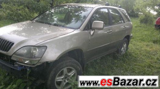 Prodám LEXUS RX 300 bez motoru(zadřený) – fotografie 4